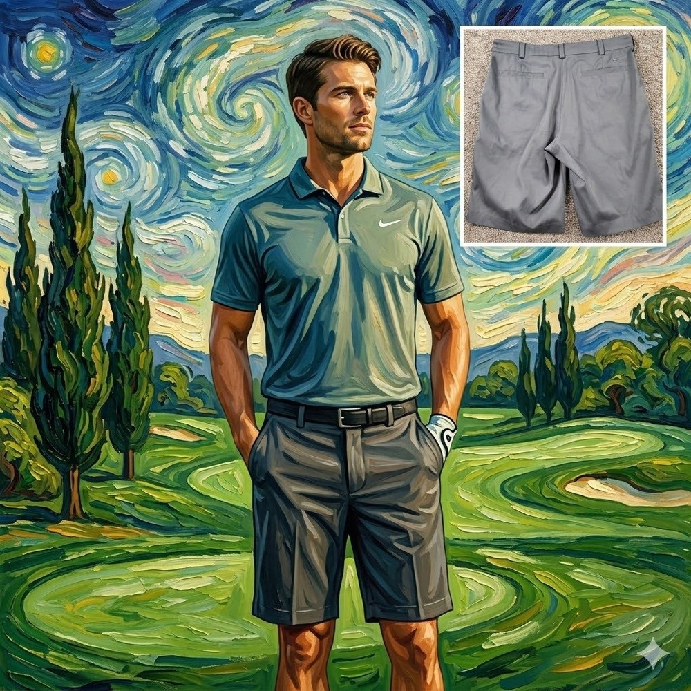 Nike Golf Tour Performance Dri-FIT Shorts Grey Mens 32 509179-021